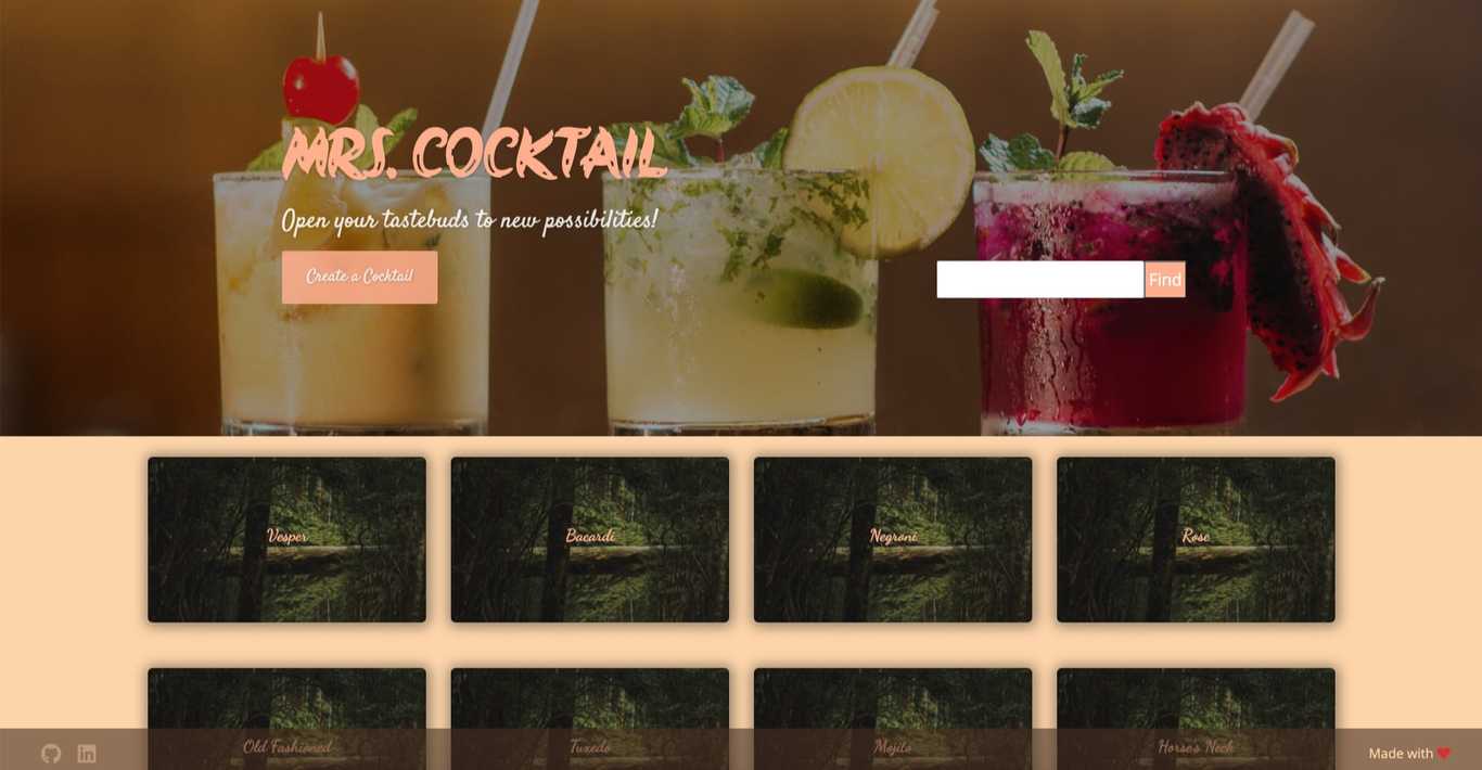Mrs Cocktail